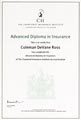 CII Advanced Diploma in Insurance