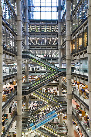 Inside the Lloyds Building