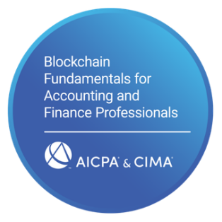 Blockchain Fundamentals for Accounting and Finance Professionals Certificate Badge