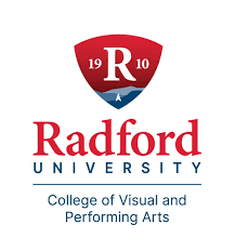Radford University College of Visual and Performing Arts Logo